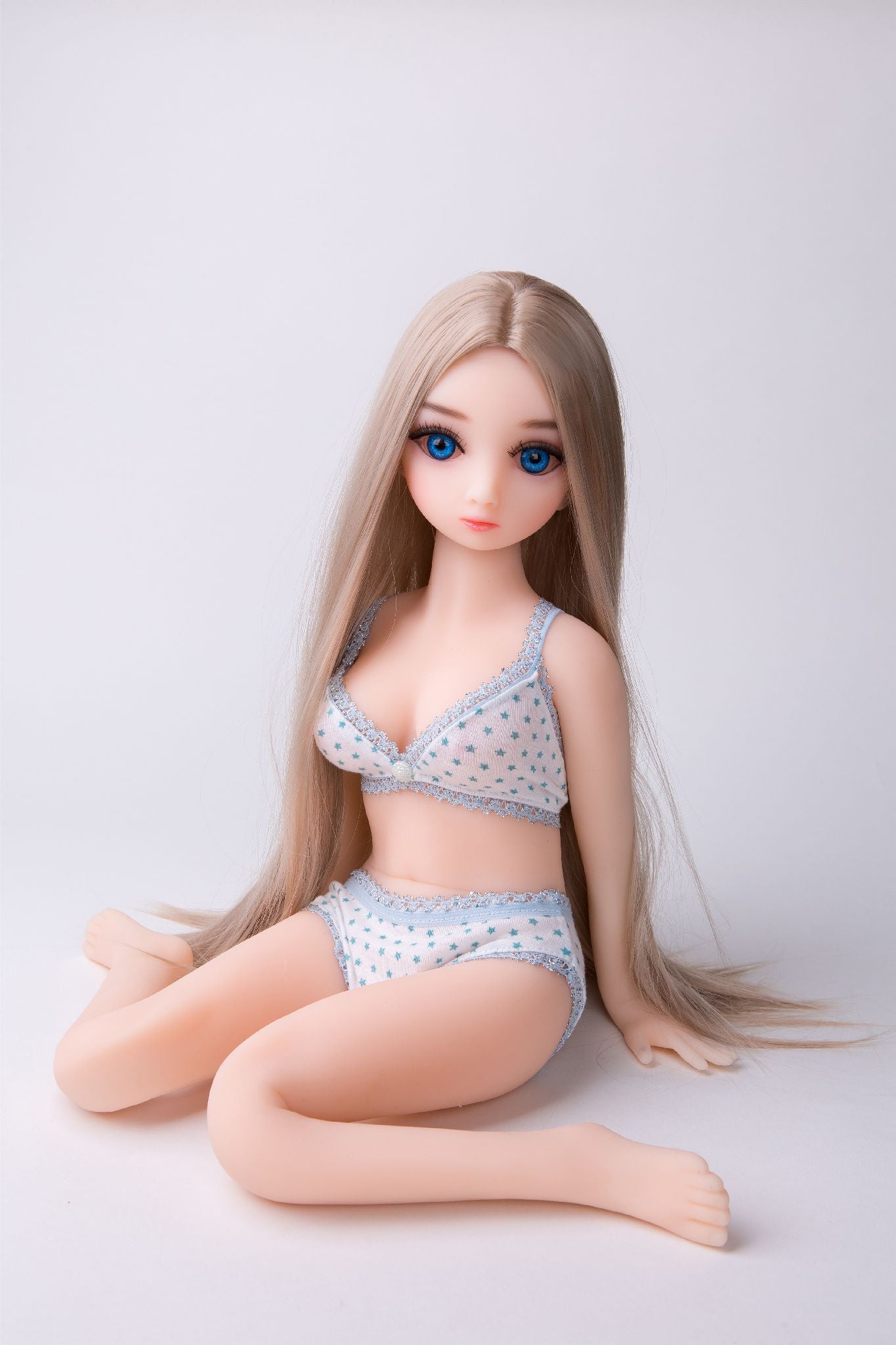 US IN STOCK 63cm nature skin with blue eyes sex doll