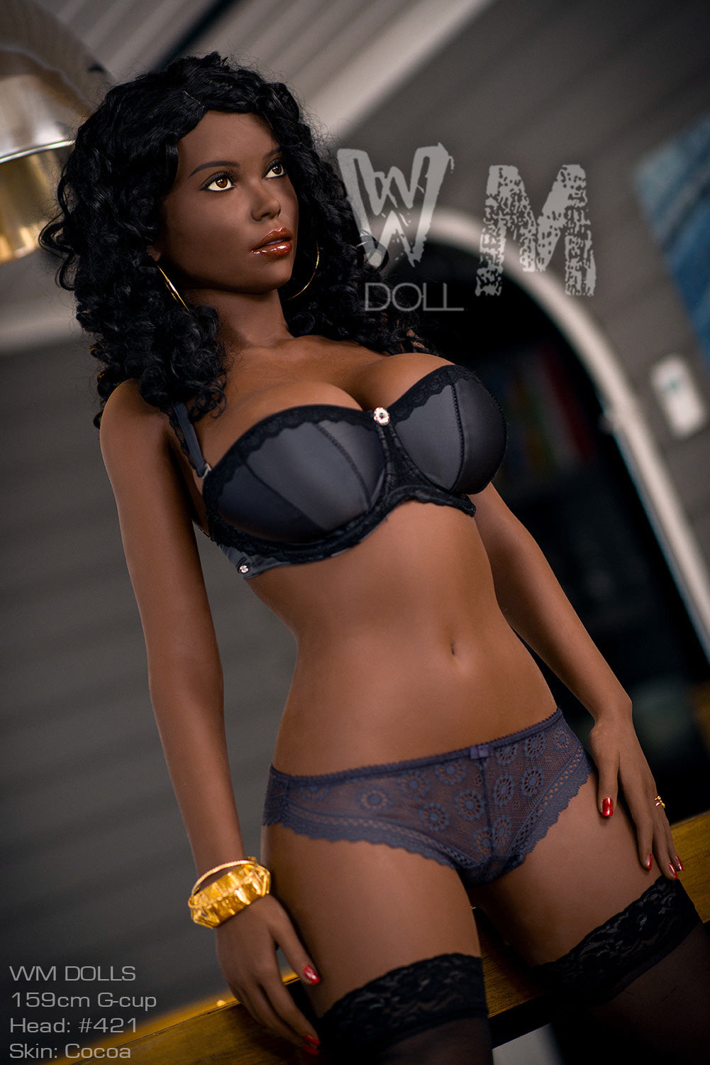 ebony-sex-doll-standing-pose